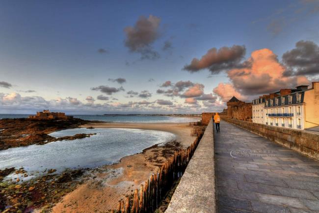 visite des remparts - Saint Malo - Photographie Photographies par thématiques Galerie Sébastien Luce