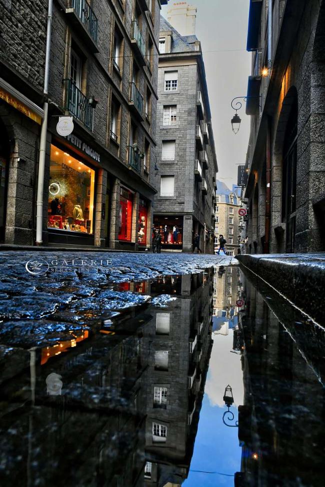 les entrailles de la ville - st malo  - Photographie Photographies d'art en édition limitée Galerie Sébastien Luce