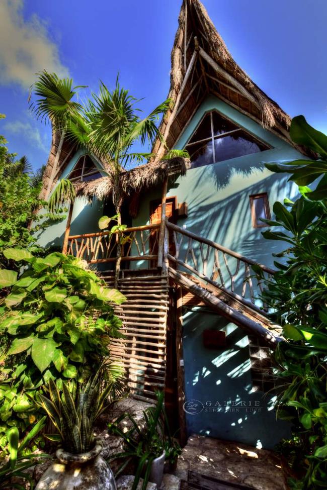 La Maison bleue - Mexique  - Photographie Photographies d'art en édition limitée Galerie Sébastien Luce