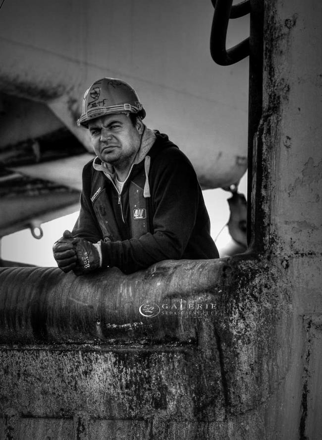 Docker - saint malo - Photographie Photographies d'art en édition limitée Galerie Sébastien Luce