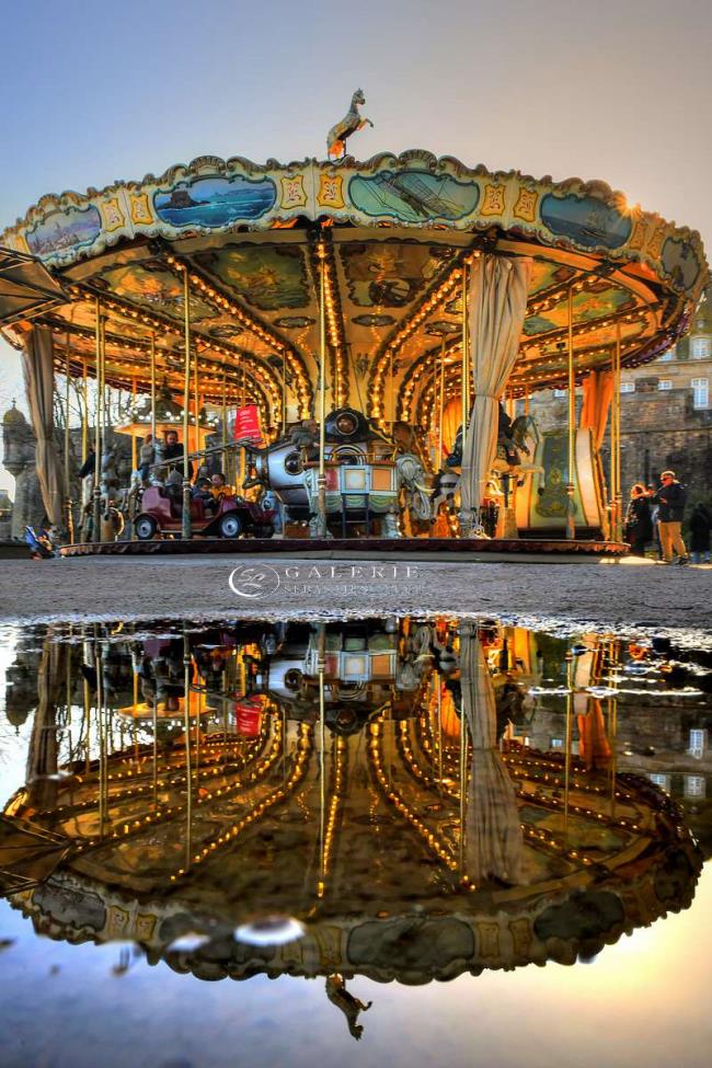 carousel malouin - Photographie Photographies d'art en édition limitée Galerie Sébastien Luce